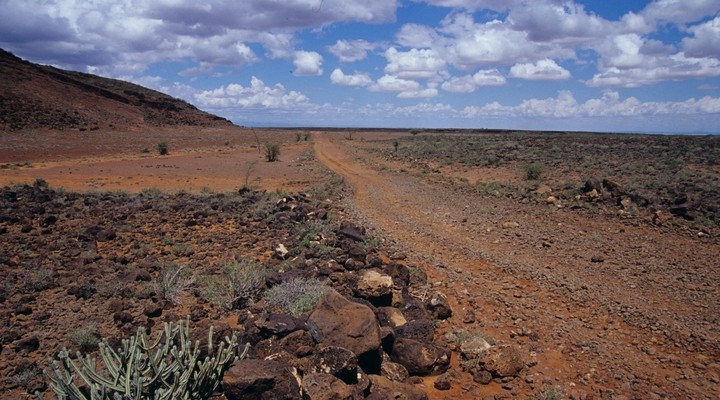 Het prachtige landschap van Kenia
