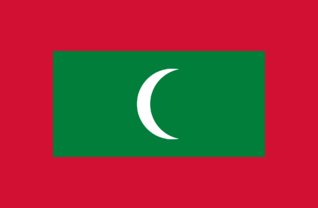 Vlag Malediven