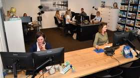 Het kantoor van Reisbureau Reisgraag.nl