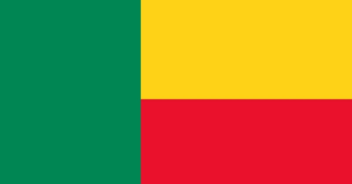 vlag van Benin