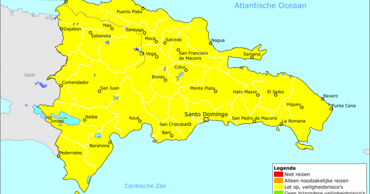 Waar Ligt Dominicaanse Republiek Op Kaart - Vogels