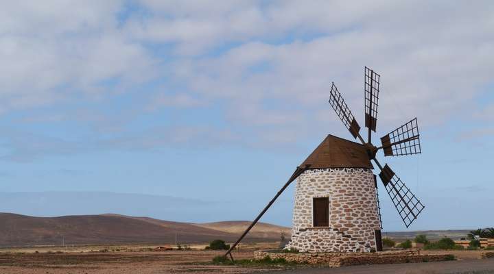 Historische windmolen