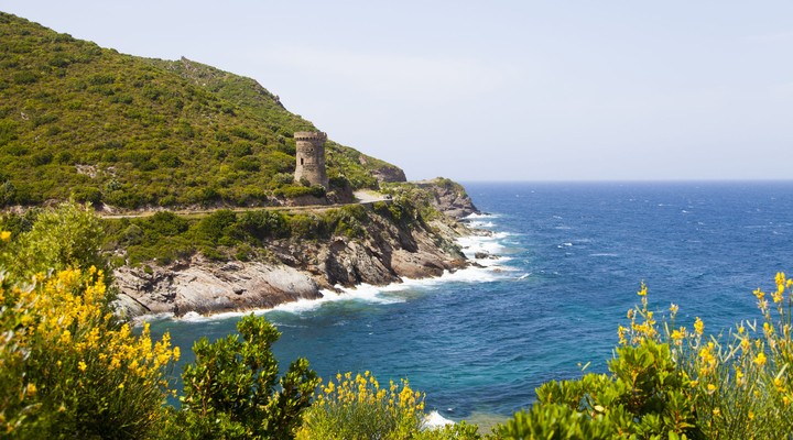 Cap de Corse in het noorden van Corsica