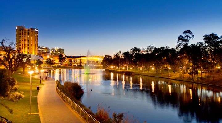 Uitzicht op Adelaide - Australië