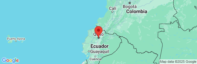 Landkaart Quito