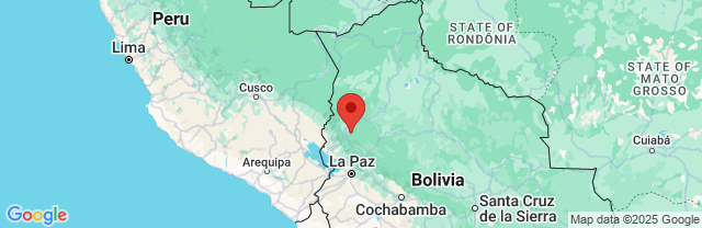 Landkaart La Paz