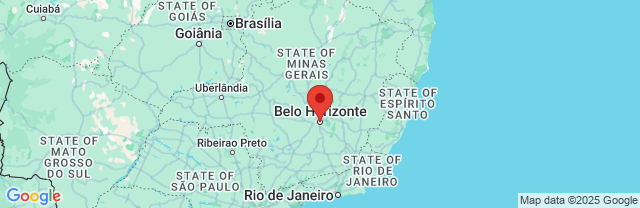 Landkaart Belo Horizonte