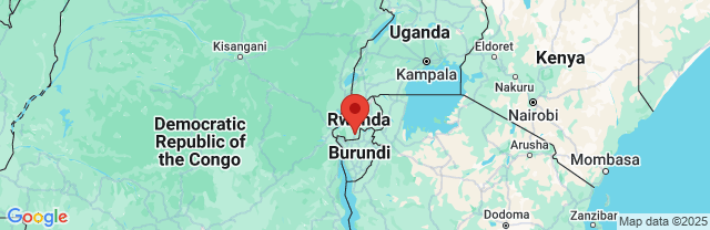 Landkaart Butare