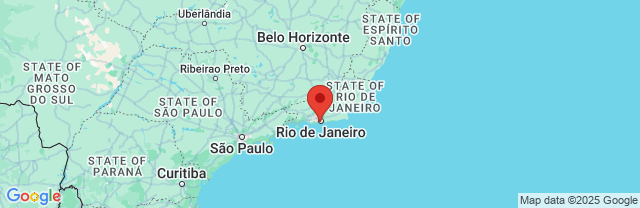 Landkaart Rio de Janeiro