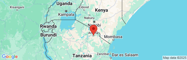 Landkaart Arusha