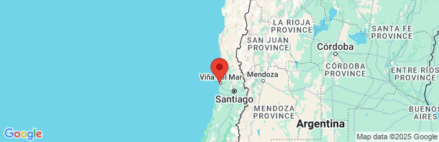 Landkaart Valparaíso