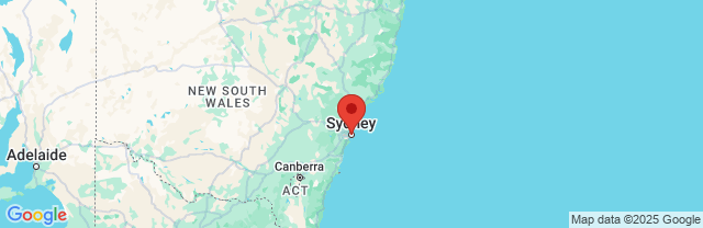 Landkaart Sydney