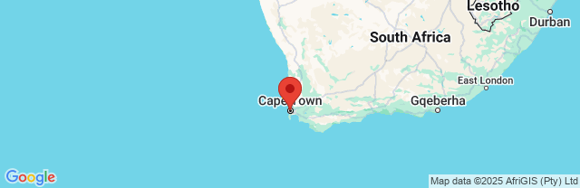 Landkaart Kaapstad