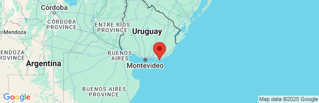 Landkaart Punta del Este