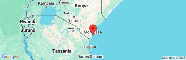 Landkaart Mombasa