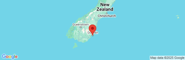 Landkaart Dunedin