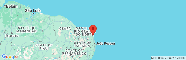 Landkaart Praia da Pipa