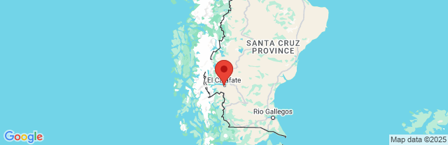 Landkaart Calafate