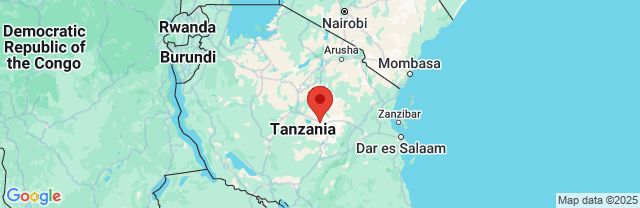 Landkaart Dodoma