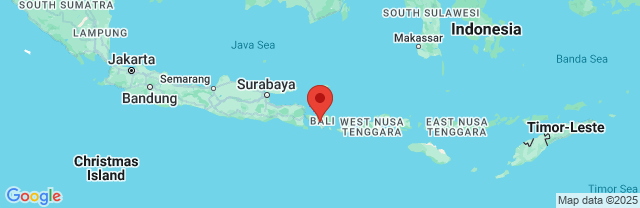 Landkaart Bali
