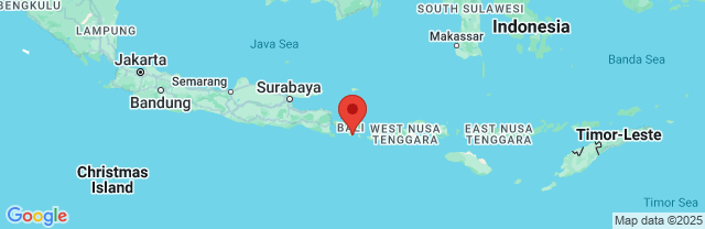 Landkaart Sanur