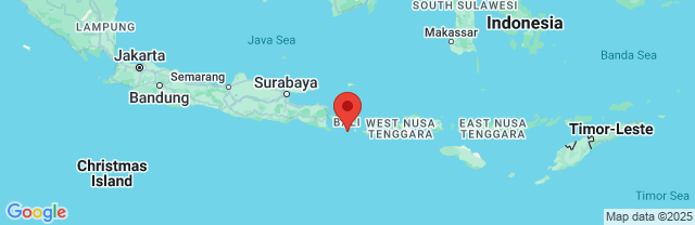 Landkaart Nusa Dua