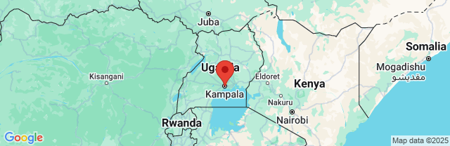 Landkaart Kampala