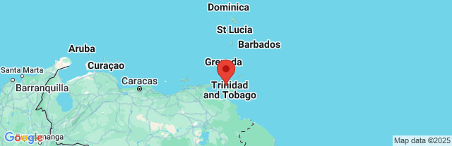 Landkaart Port of Spain