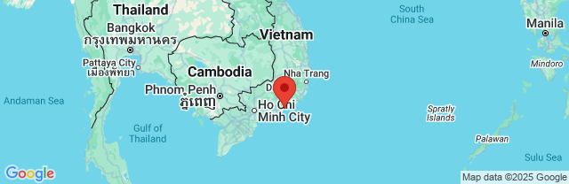 Landkaart Phan Thiet