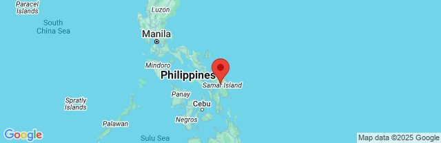 Landkaart Samar