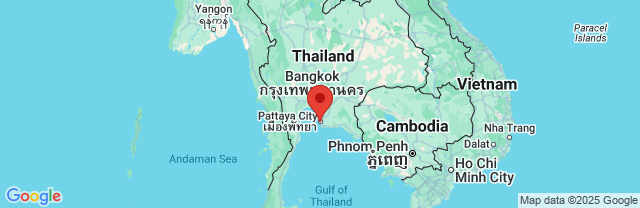 Landkaart Jomtien