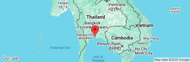 Landkaart Pattaya
