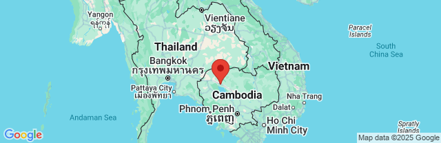 Landkaart Siem Reap