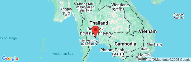 Landkaart Bangkok