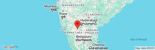 Landkaart Hampi