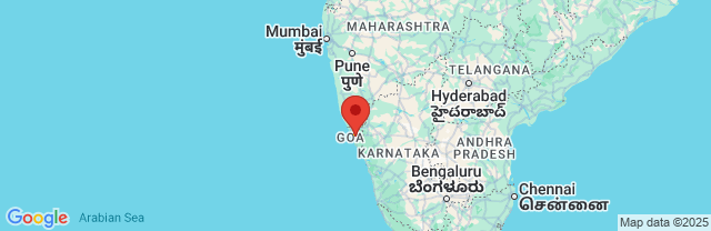 Landkaart Goa