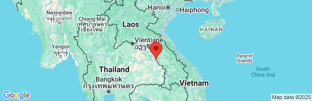 Landkaart Savannakhet