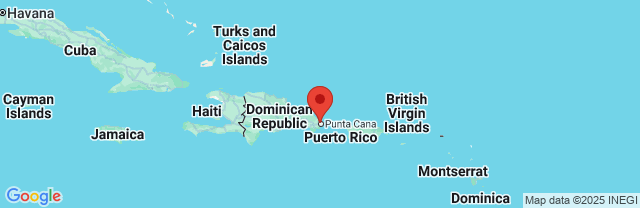 Landkaart Punta Cana