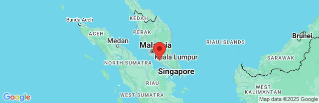 Landkaart Melaka