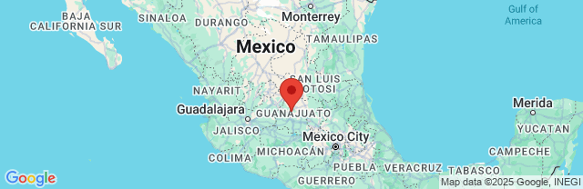 Landkaart Guanajuato