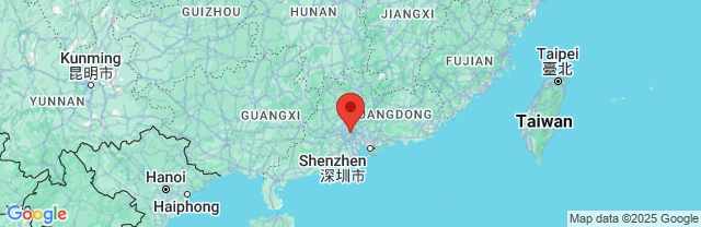 Landkaart Guangzhou