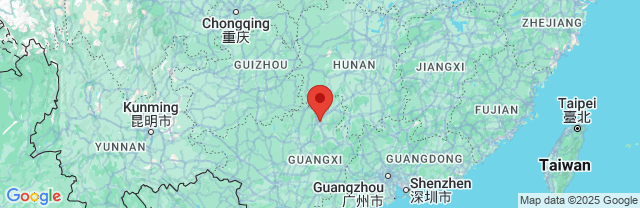 Landkaart Guilin
