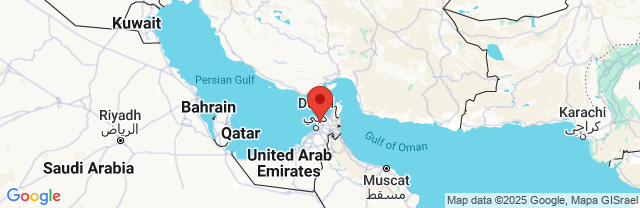 Landkaart Ajman