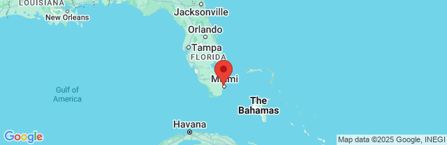 Landkaart Miami