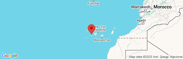 Landkaart La Gomera