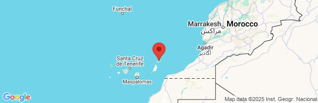 Landkaart Lanzarote