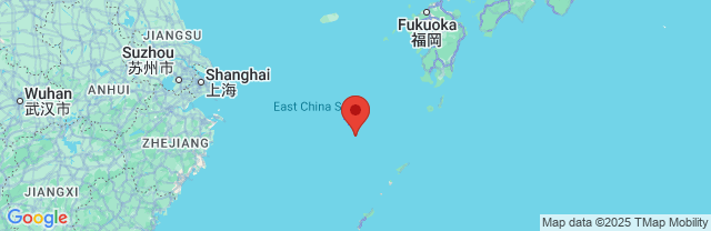 Landkaart Kyushu