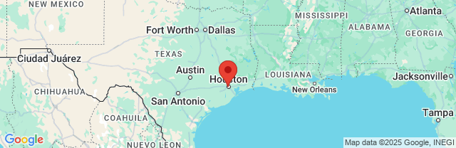 Landkaart Houston