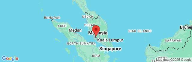 Landkaart Kuala Lumpur