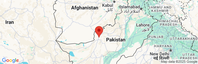 Landkaart Quetta